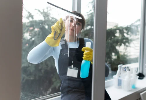 Nettoyage de vitres intérieures et extérieures à Saint-Mexant